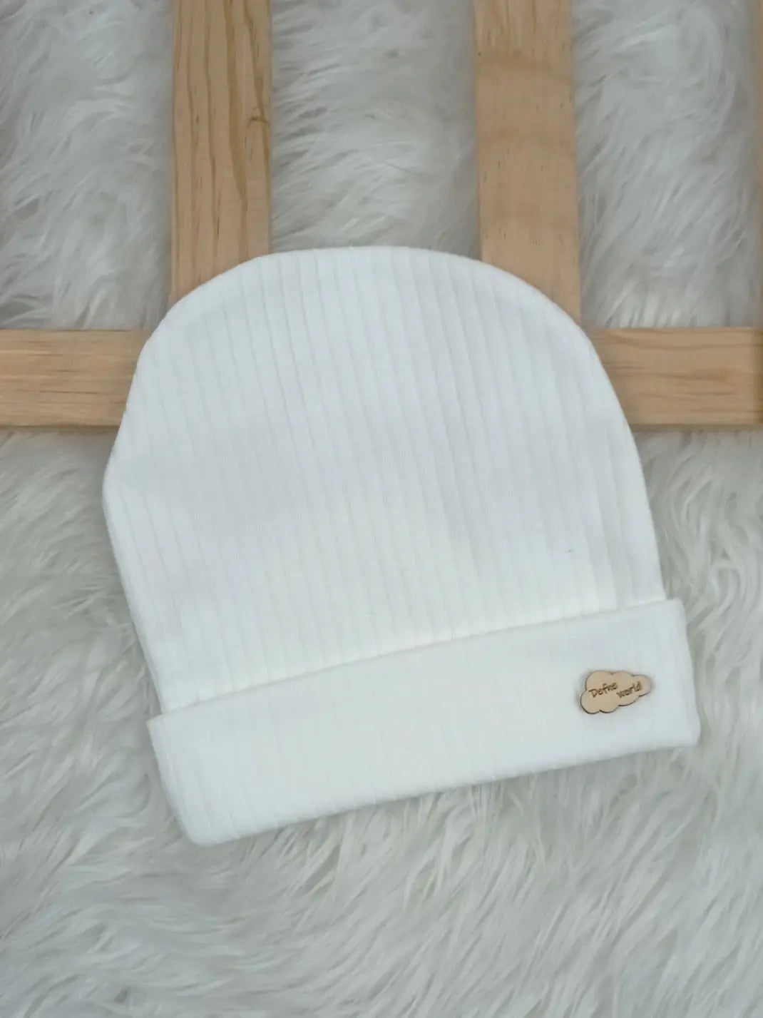 0418 Düz Renk Penye Bebek Şapka