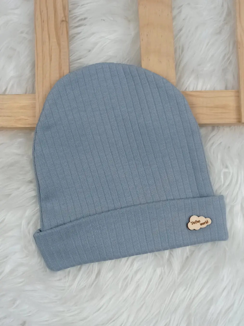 0418 Düz Renk Penye Bebek Şapka