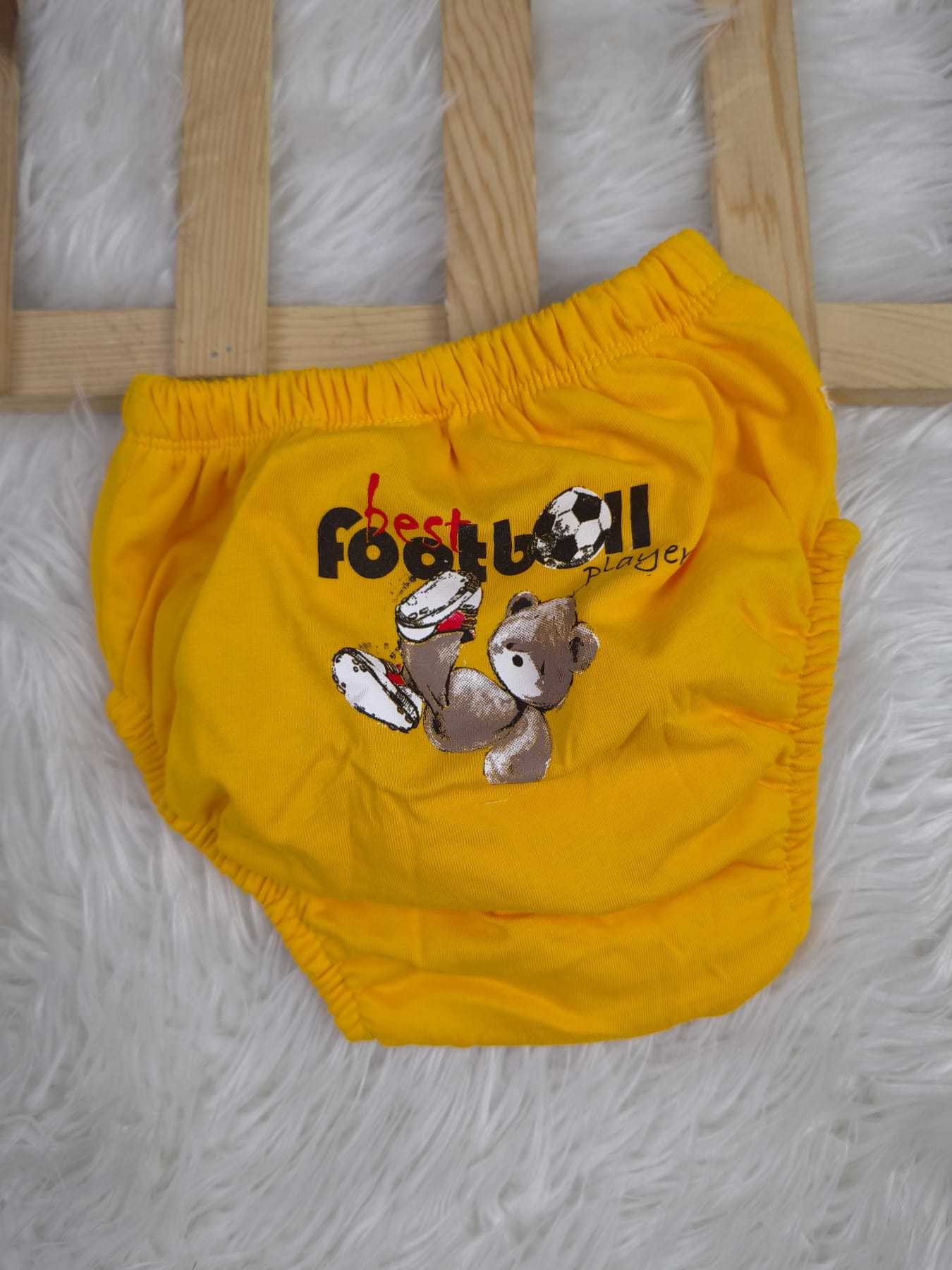 1059 Football Baskılı Erkek Penye Alıştırma Külodu