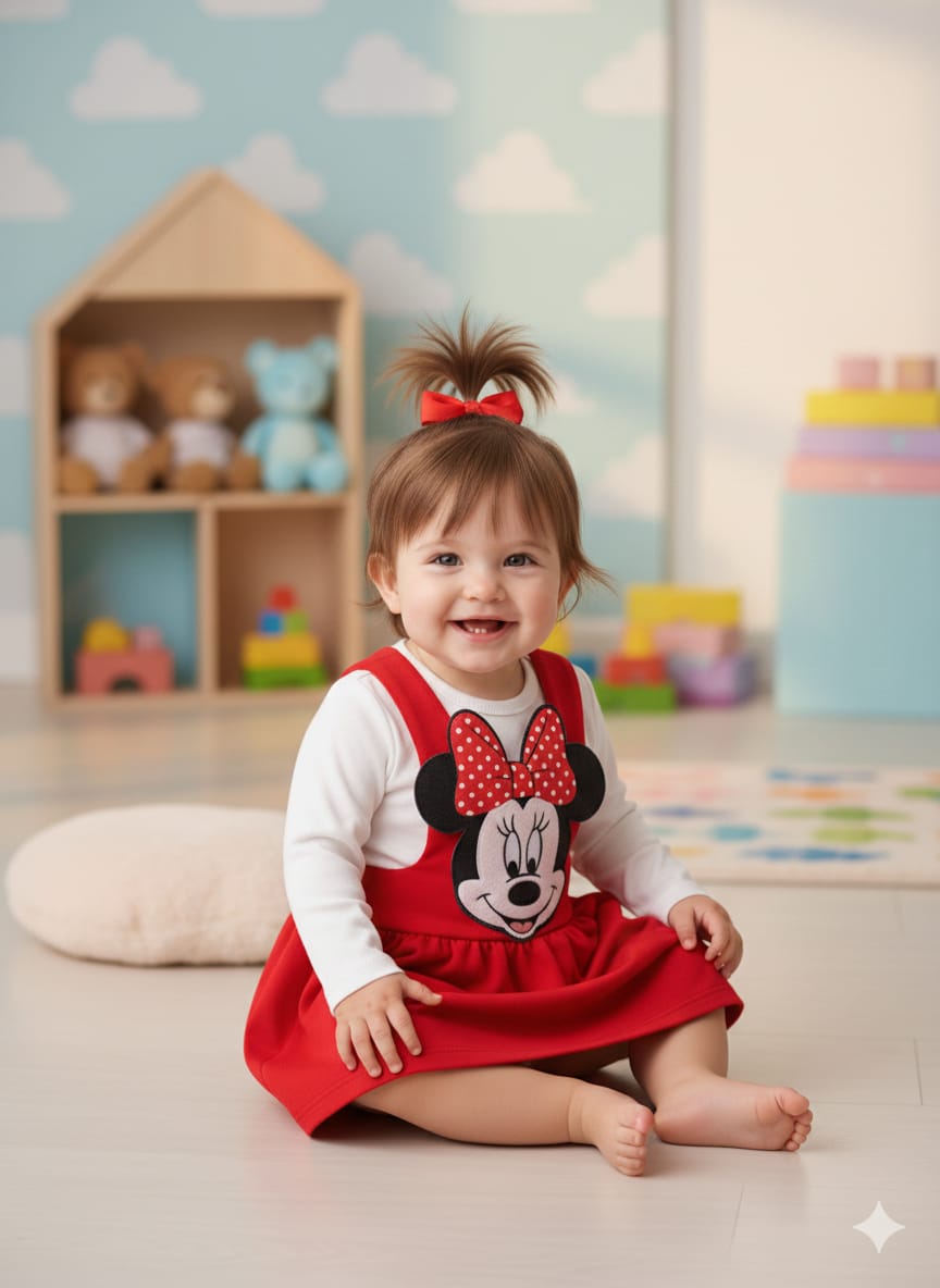 1965 MİNNİE SALOPET ELBİSE