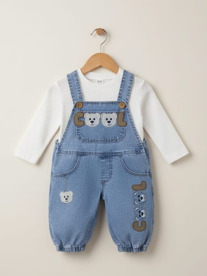 8111 COOL NAKIŞLI KOT SALOPET TULUM