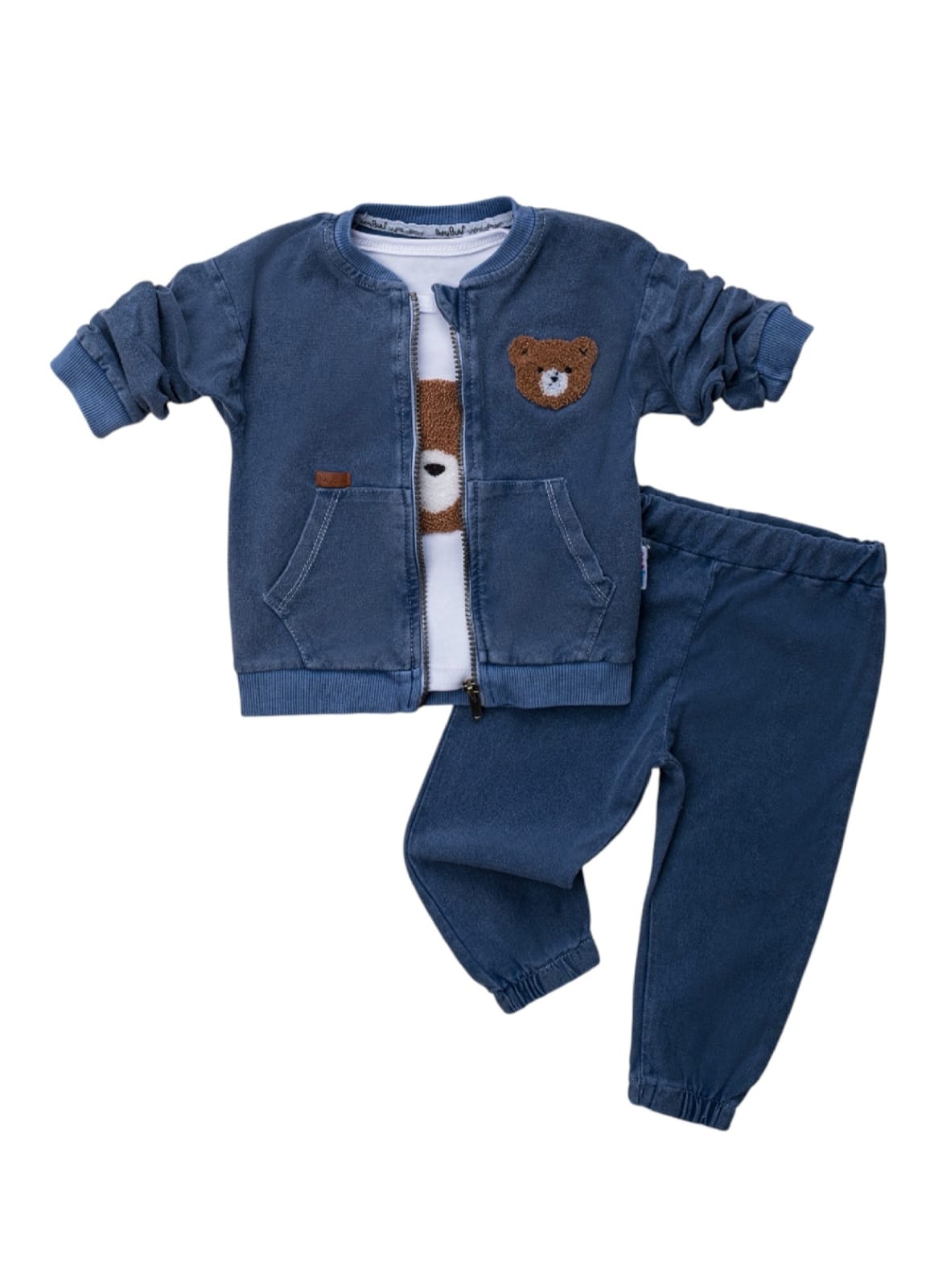 4797 AYICIK NAKIŞLI ERKEK KOT TAKIM