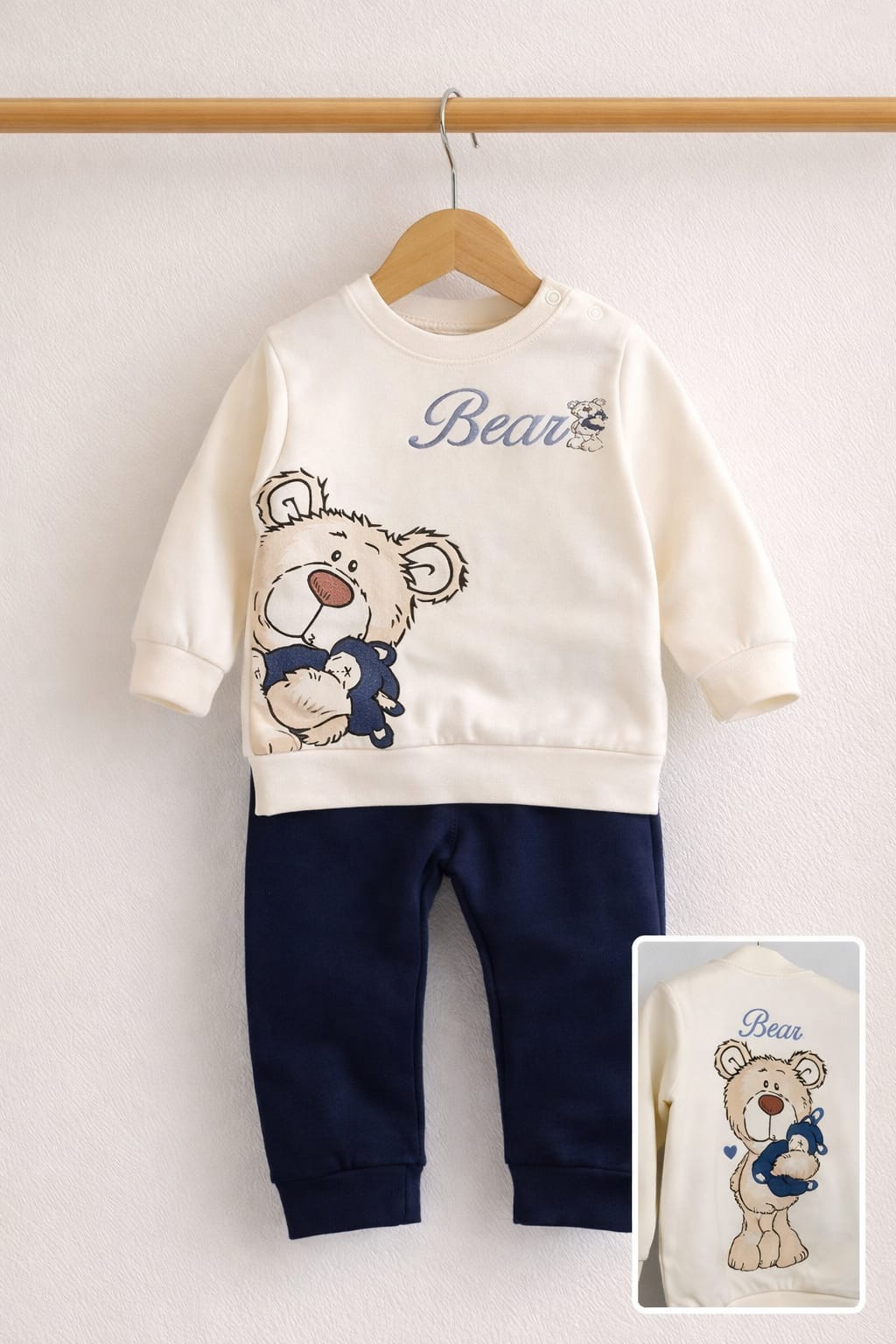 1991 Bear Ayıcık Baskılı Mevsimlik Takım