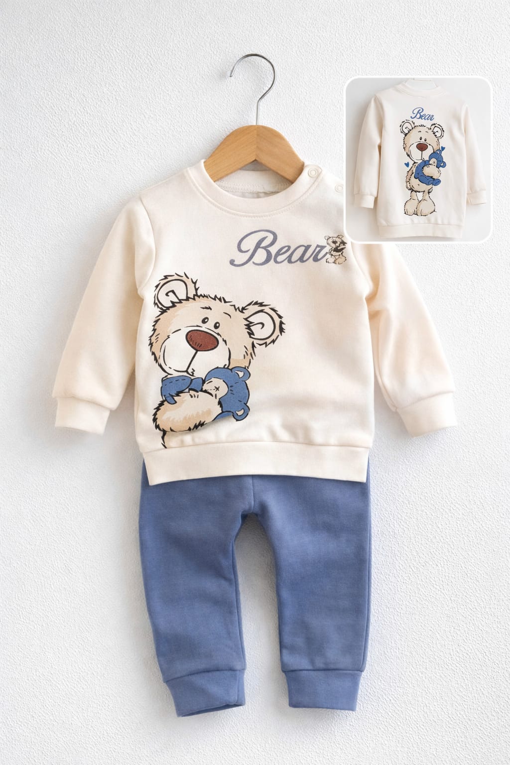1991 Bear Ayıcık Baskılı Mevsimlik Takım