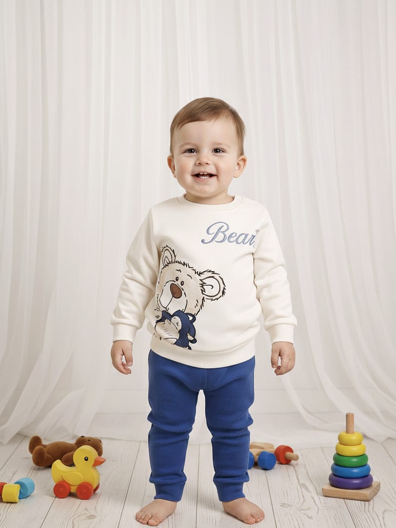 1991 Bear Ayıcık Baskılı Mevsimlik Takım