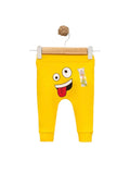 451517 Dili Çıkık Emoji Baskılı Tek Alt