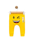 451520 Göz Kırpan Emoji Baskılı Tek Alt