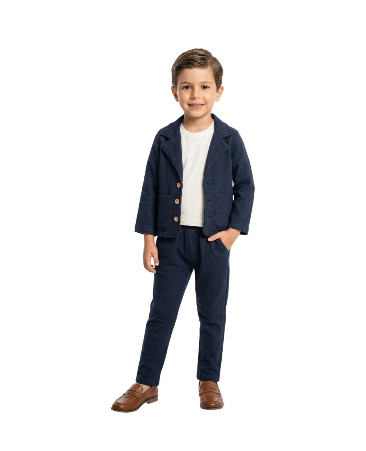 446779 MÜSLİN GABARDİN CEKETLİ BAYRAMLIK TAKIM