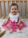 4223 Tül Detaylı Bebe Elbise
