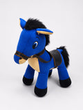 45855 Toys Midilli Peluş At - Mavi