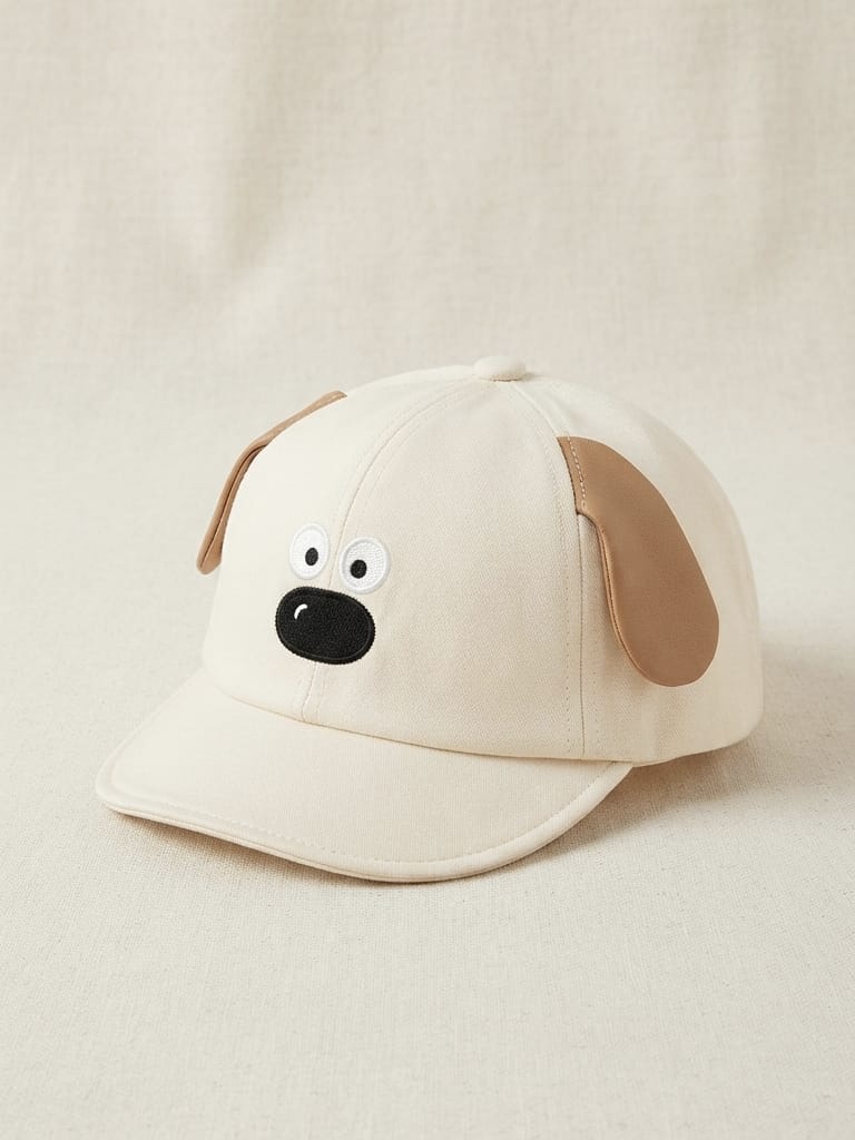 458448 Sevimli Köpek Kulaklı Bebe Şapka