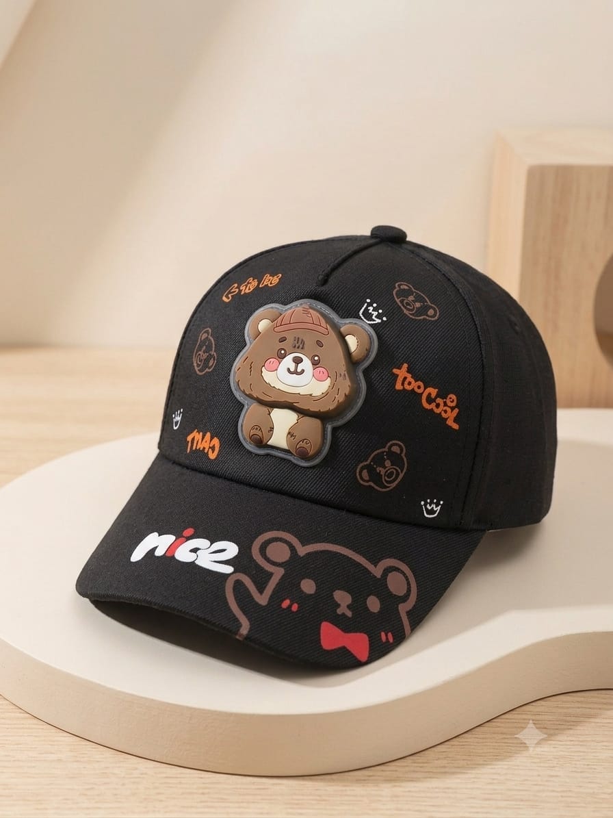 458426 Ayıcık Figür Işıklı Bebe Şapka