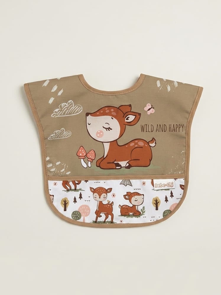 44115 Ceylan Baskılı Mama Önlüğü