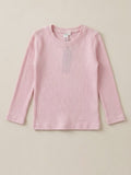 1453 Raporlu Penye Kumaş Düz Renk Basic Body - Pembe