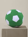 450017 Peluş Futbol Topu   Yeşil - Beyaz