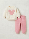 1849 Minnie Detay Kuzu Welsoft Takım - Pembe