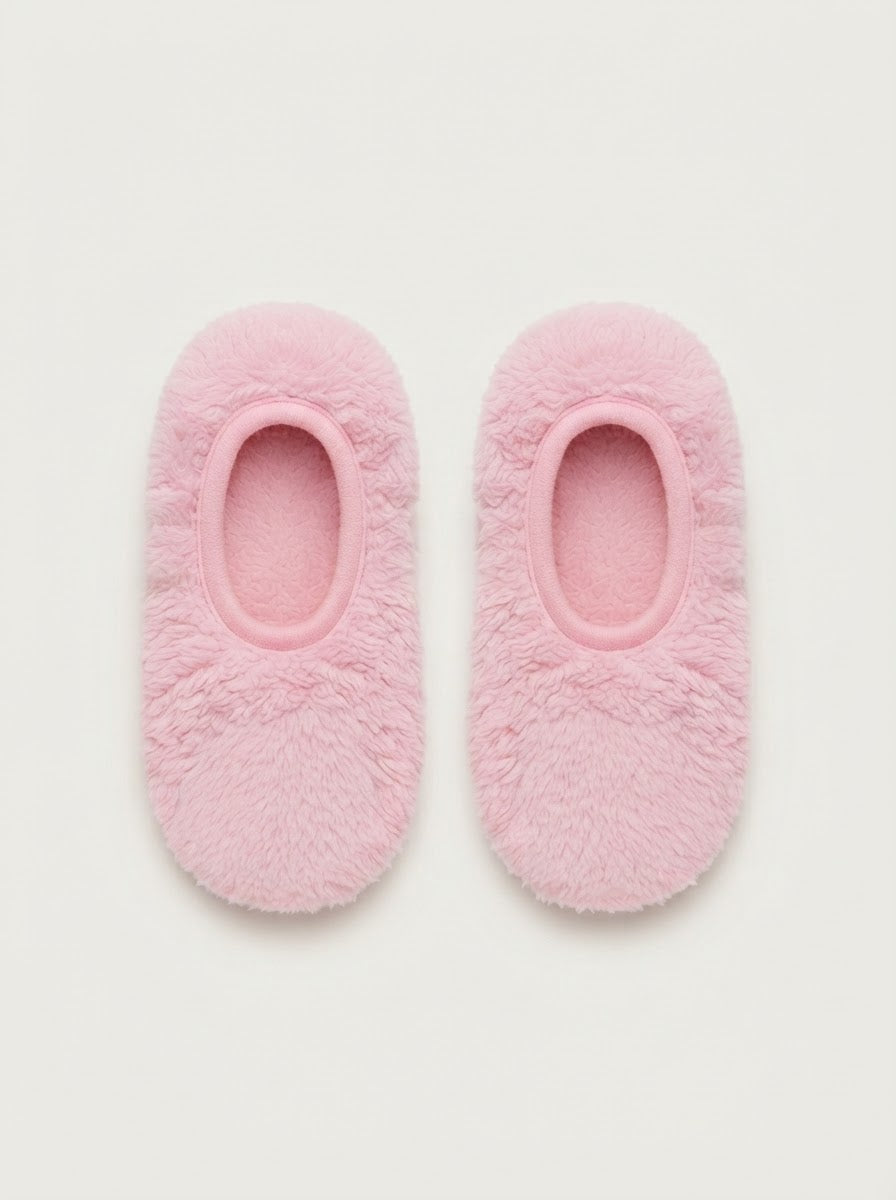 3313 Düz Renk Welsoft Patik - Pembe