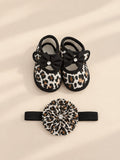 0462 Leopar Bandana Patik Seti