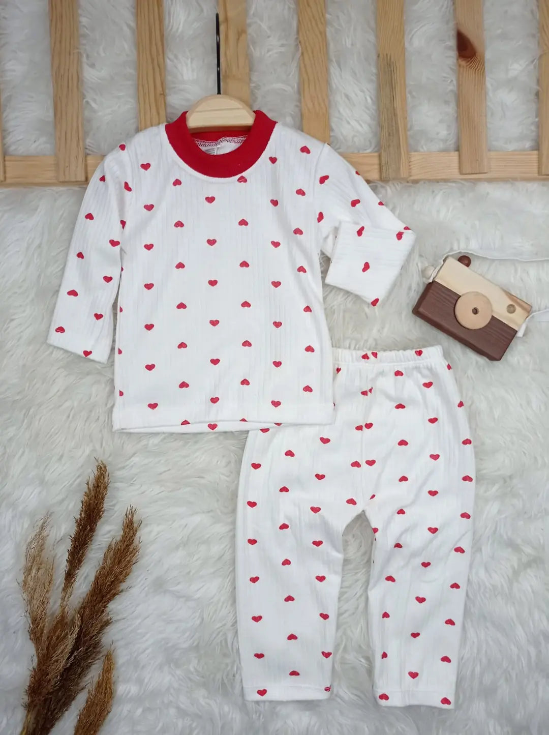 1006 KALP DESEN PİJAMA TAKIMI