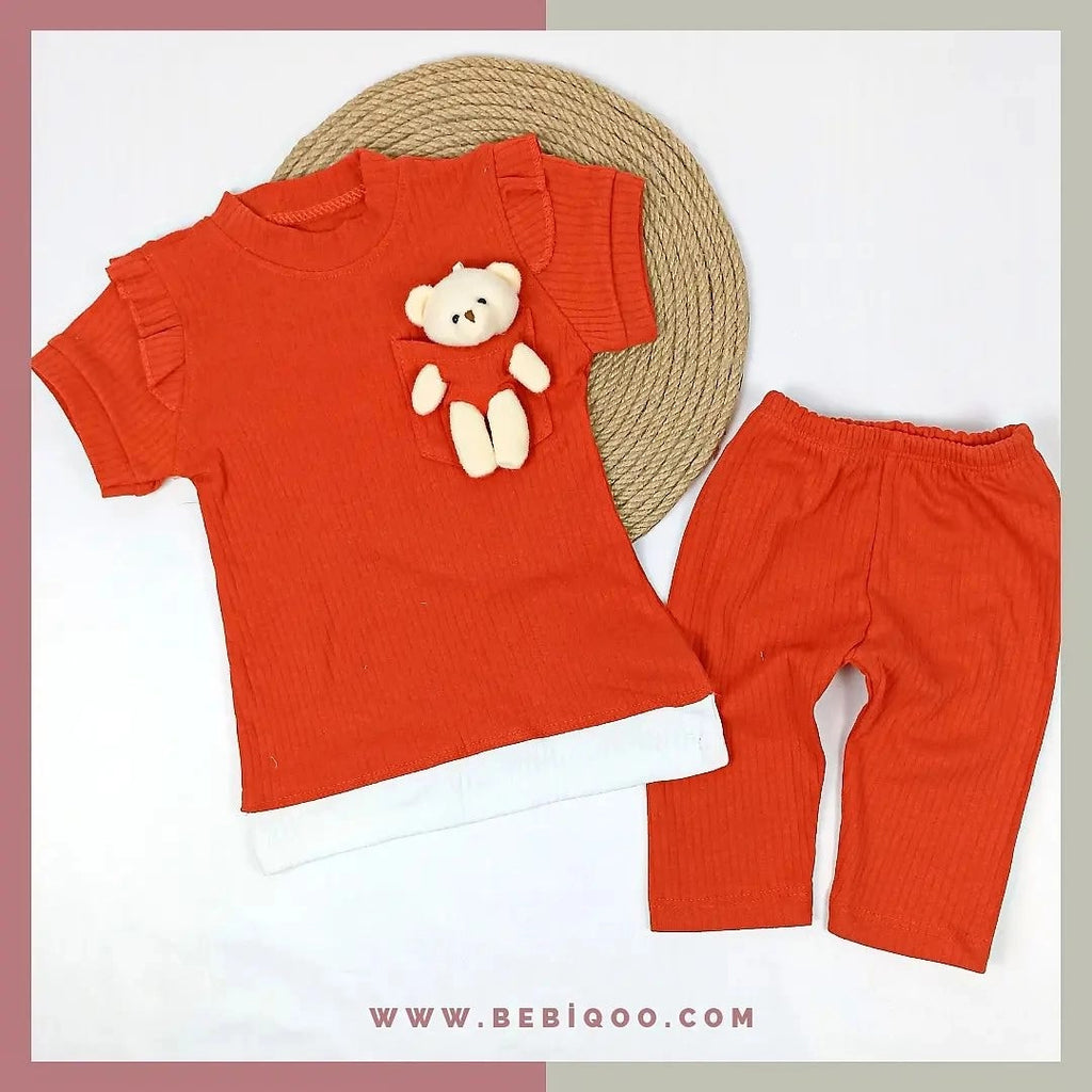 AYICIK OYUNCAKLI TAYTLI TAKIM - Sarı / 6-9