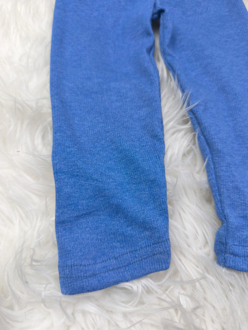 1067 RİBANA FİTİLLİ  PENYE TAYT  - Yeşil / 4 Yaş