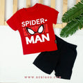 TKM-1966 Spider Man Şortlu Takım - Kırmızı / 9