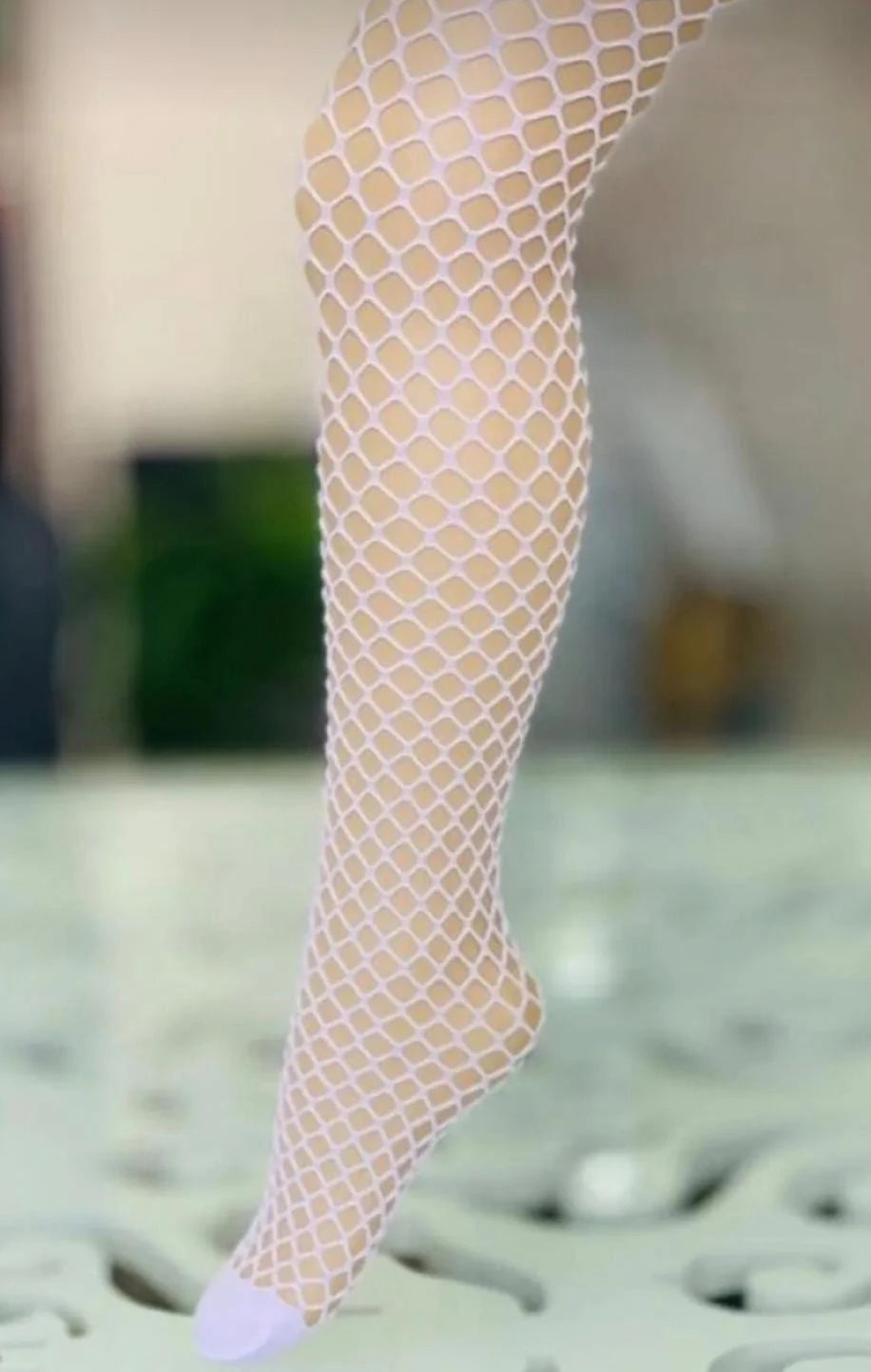 7811 KIZ ÇOCUK FİLE KÜLOTLU ÇORAP - Siyah / 9-10 Yaş