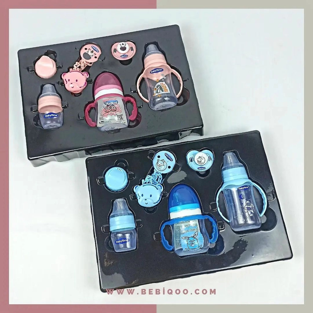 433714 BABY TİME 5'Lİ HOŞ GELDİN BİBERON SETİ