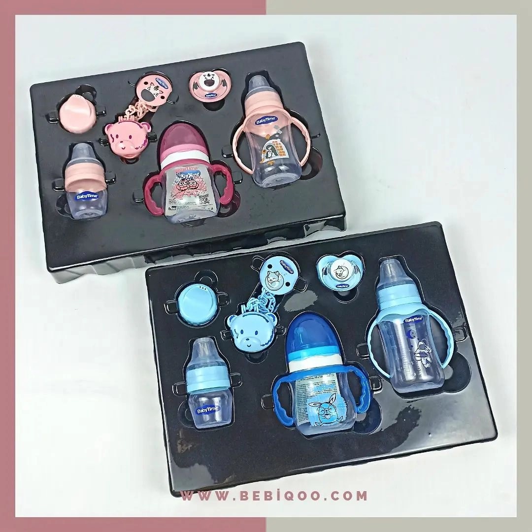 433714 BABY TİME 5'Lİ HOŞ GELDİN BİBERON SETİ