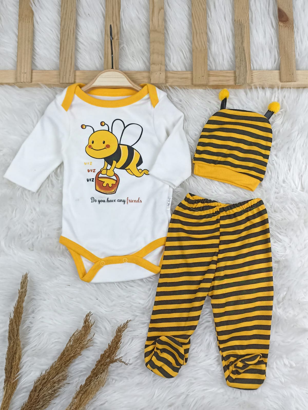 1835 ARI VIZVIZ 3'LÜ BADY'Lİ TAKIM  - 0-3 Ay