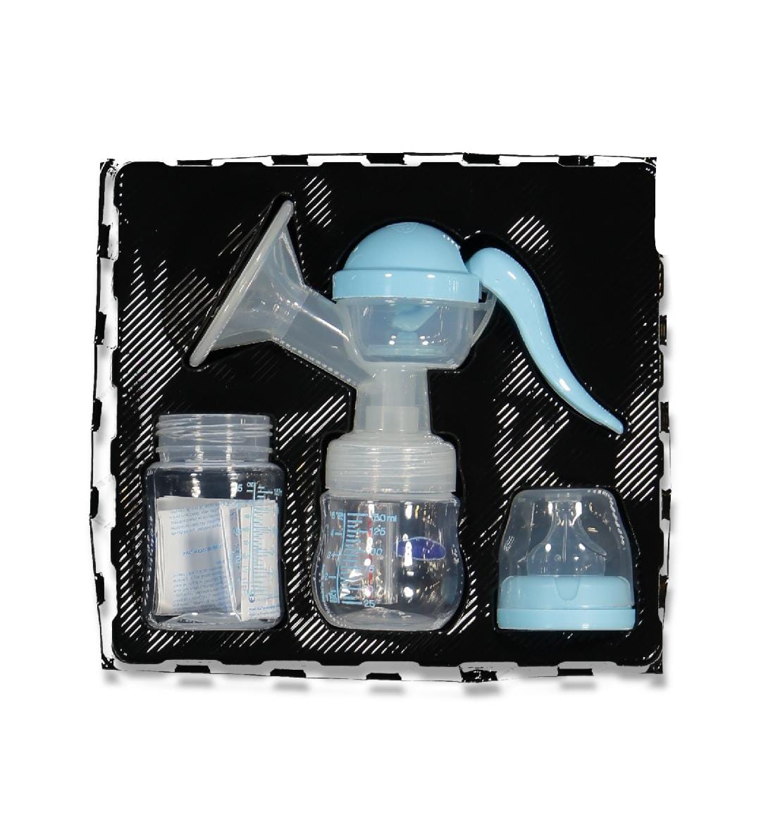 5146 BABY TİME MANUEL GÖĞÜS POPASI  - Mavi