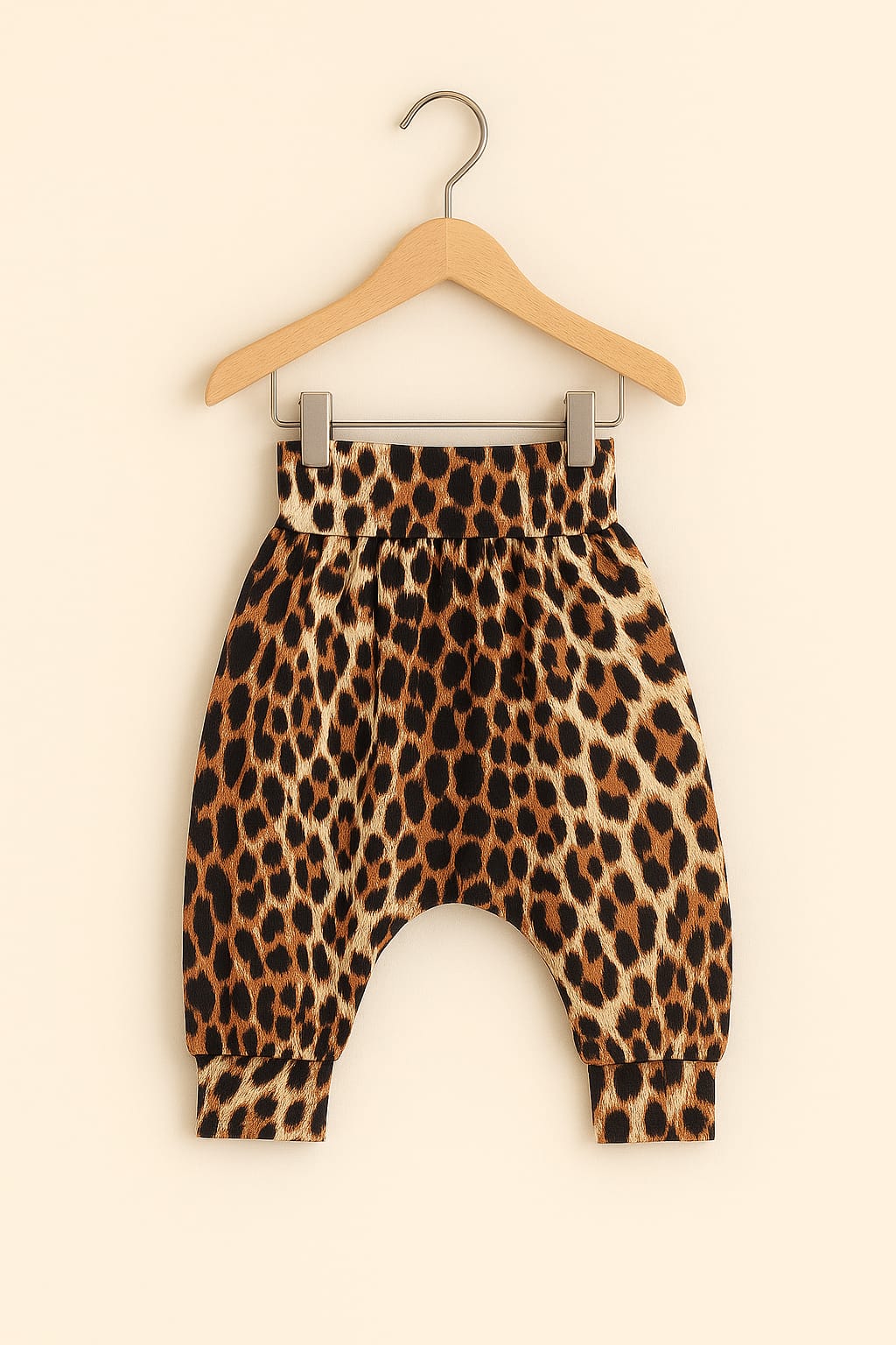 1038 LEOPAR DESEN ŞALVAR  - 2 Yaş