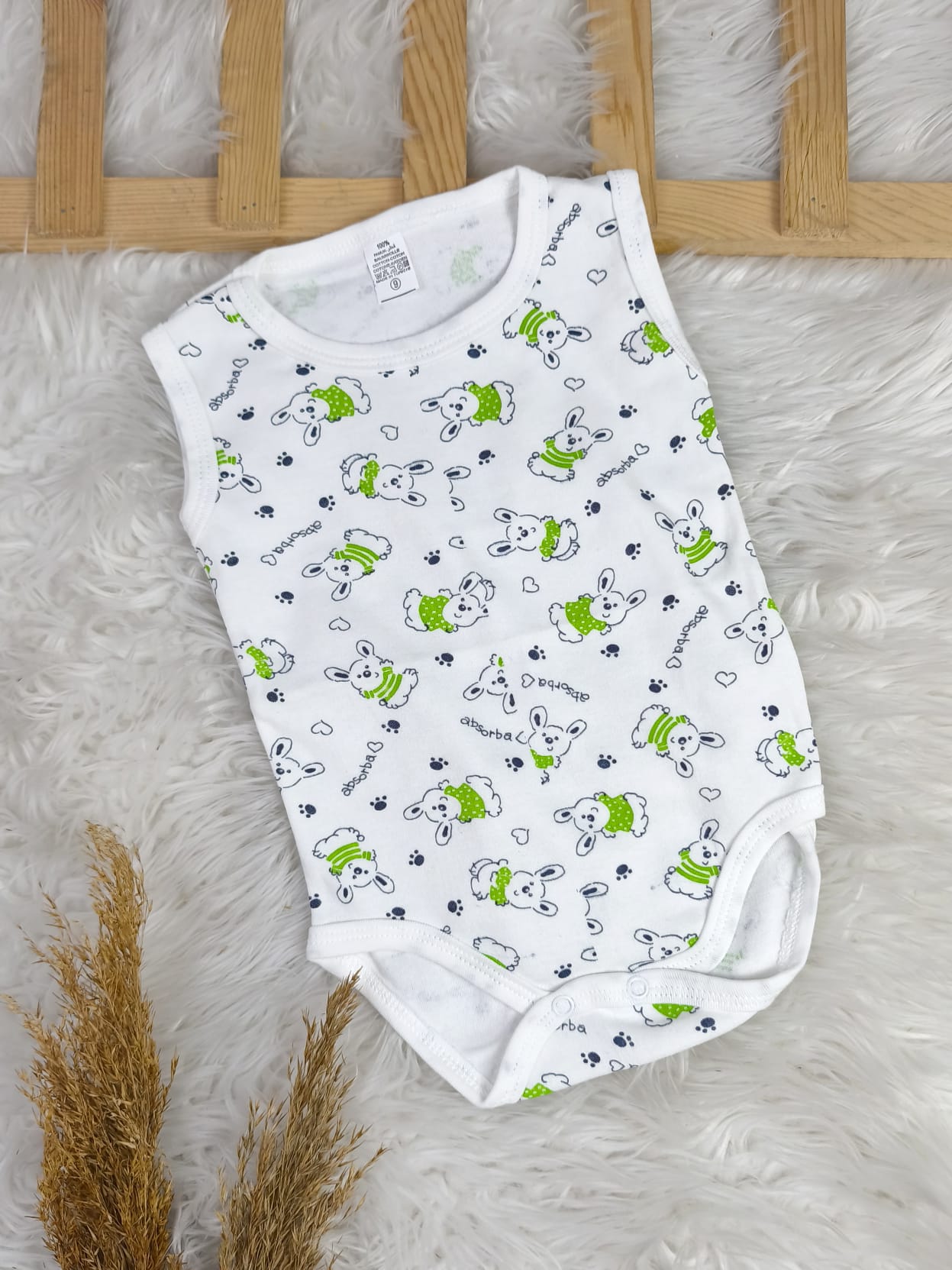 2565 TAVŞAN DESEN PENYE ÇITÇITLI BADY - Lacivert / 4 Yaş