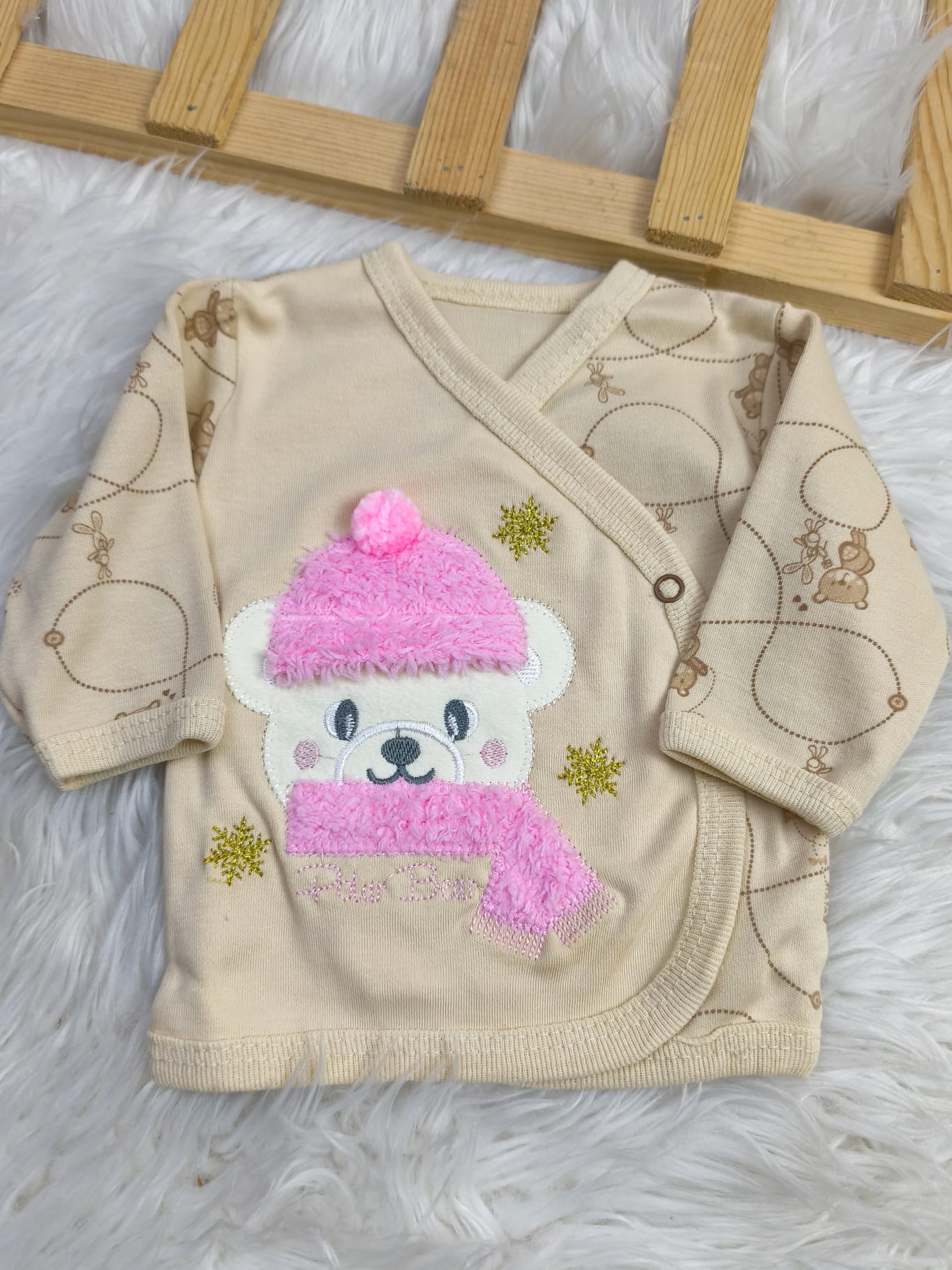 390554 ATKILI AYI ORGANİK LÜX 5'Lİ HASTANE ÇIKIŞI SETİ