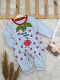 8118 HAPPY APPLE YAZILI PENYE TULULM - Sarı / 3-6 Ay