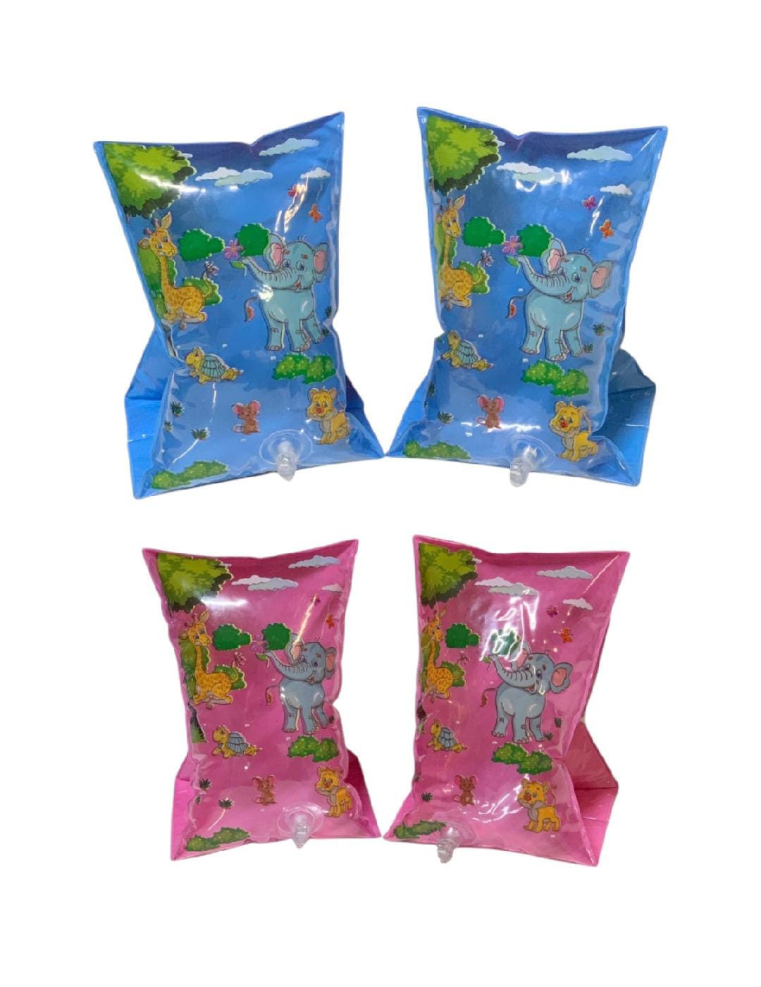 FİL RESİMLİ YÜZME KOLLUĞU  - Pembe