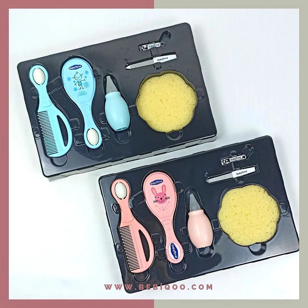 433713 BABY TİME BEBEK BAKIM SETİ - Mavi