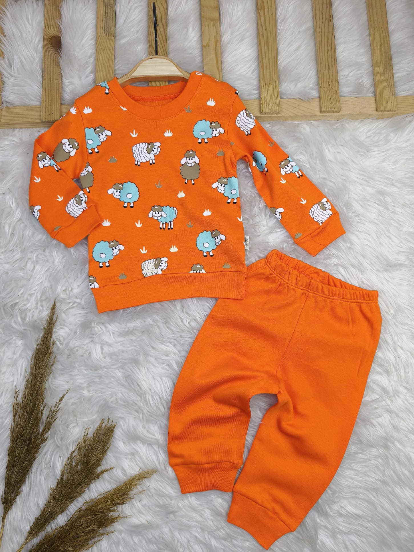 1863 KIZ BEBEK KUZUCUK MEVSİMLİK TAKIM - Pembe / 9-12 Ay