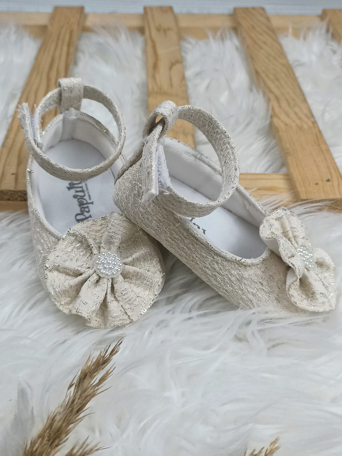 7028 BİLEK BAĞCIKLI KIZ PATİK AYAKKABI  - Yeşil / 18