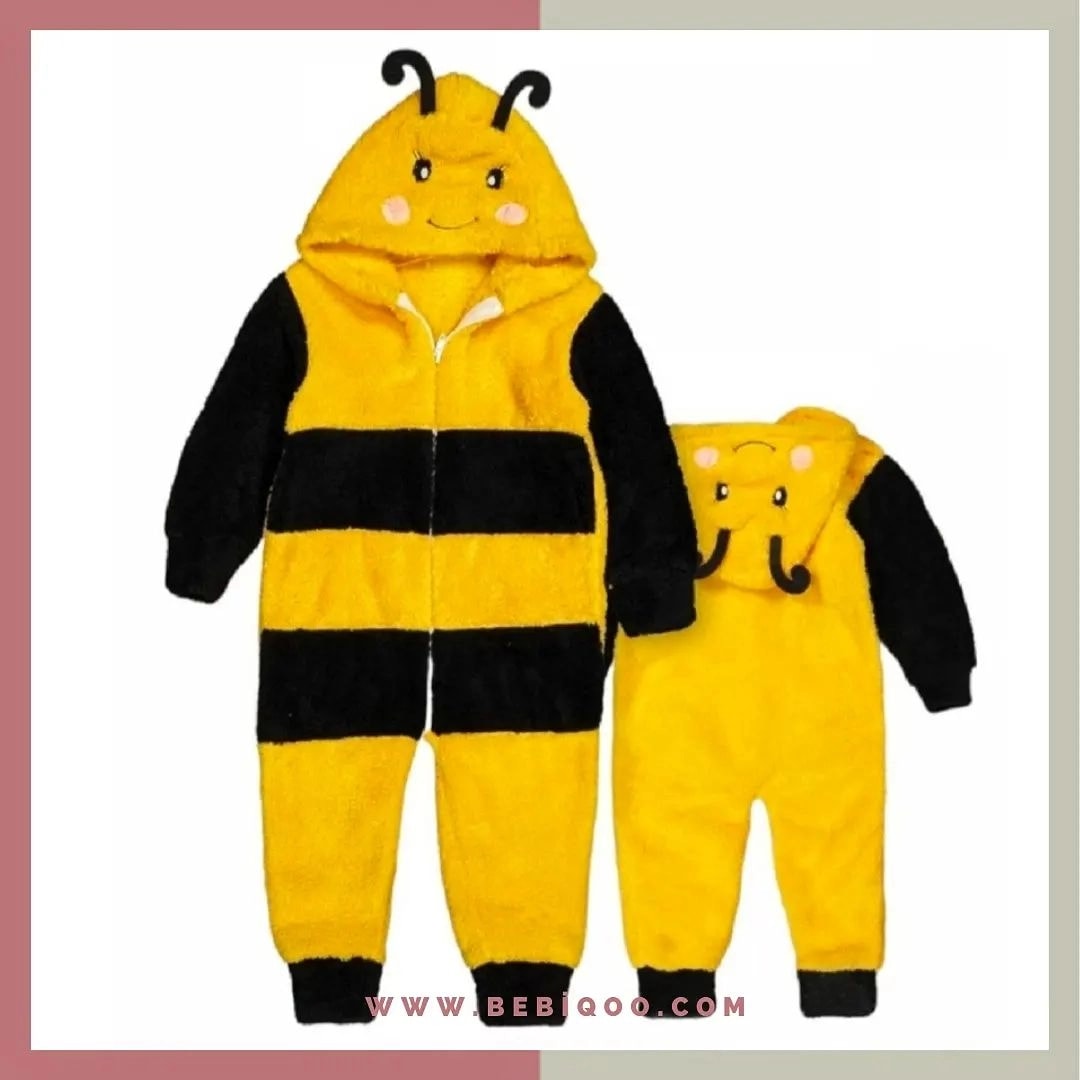 Arı 🐝 Welsoft Kapşonlu Tulum - 36