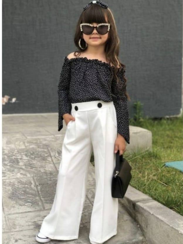 9063 ZARA BEYAZ KALPLİ TAÇLI TAKIM  - 2-3 Yaş