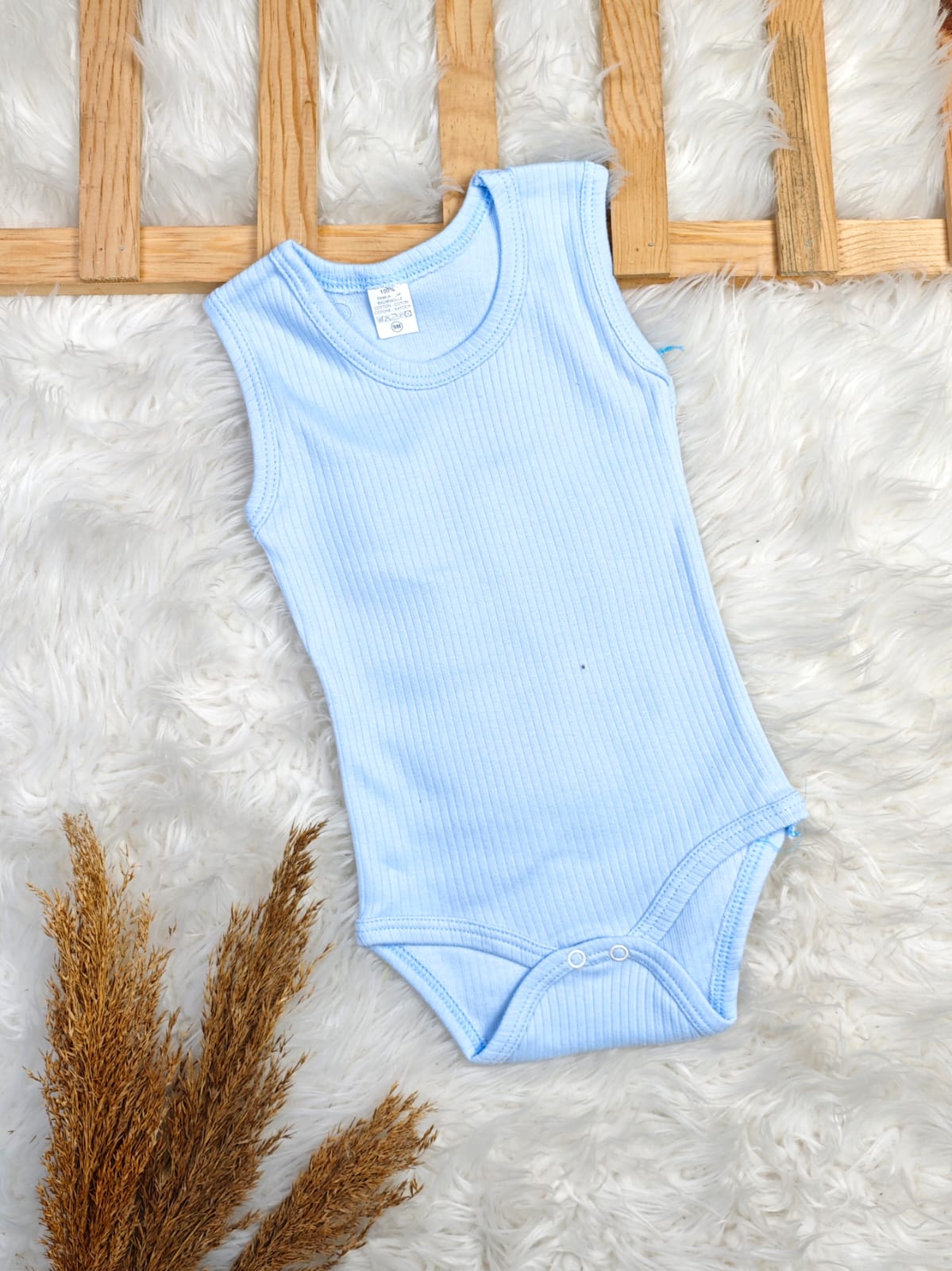 2559 BEBİGO RAPORLU PENYE ÇITÇITLI BADY  - Mavi / 3-6 Ay