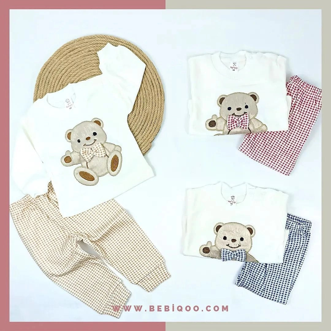 EL SALLAYAN AYICIK PAPYONLU TAKIM - Lacivert / 12