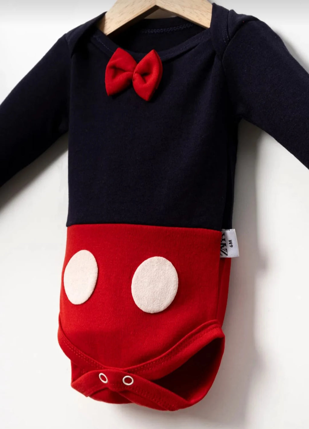 2557 PAPYONLU MİCKEY ŞAPKALI ÇITÇITLI BADY  - 6-9 Ay