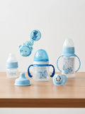 433714 BABY TİME 5'Lİ HOŞ GELDİN BİBERON SETİ - Mavi