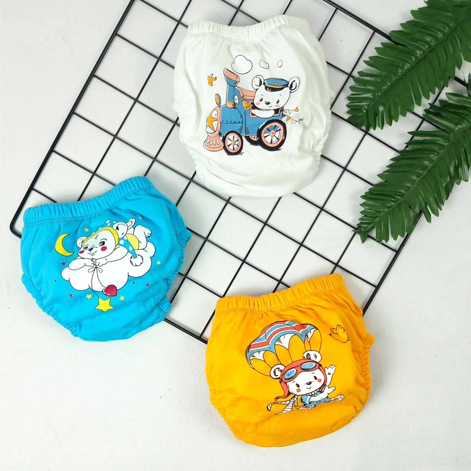 ALT-0151 Penye Sızdırmaz Alıştırma Külodu  - Mavi / 1