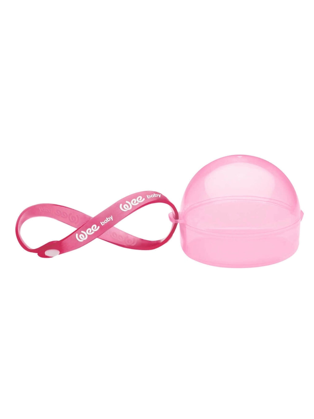 0117 Wee Baby Emzik Saklama Kabı-Pembe