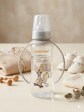 458829 Gri Kulplu PP Biberon ( Silikon Kiraz Uçlu) 250 Ml