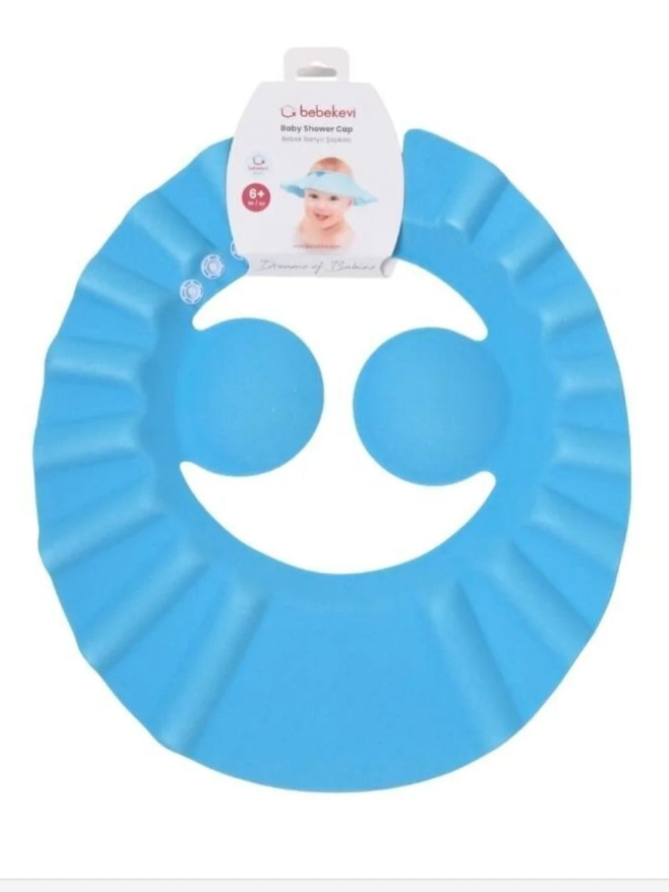 357303 BEBEK KULAKLI BANYO ŞAPKASI
