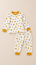1662 Arı Desen Raporlu Pijama Takımı